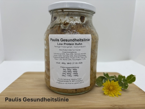 Paulis Low Protein Huhn 400g